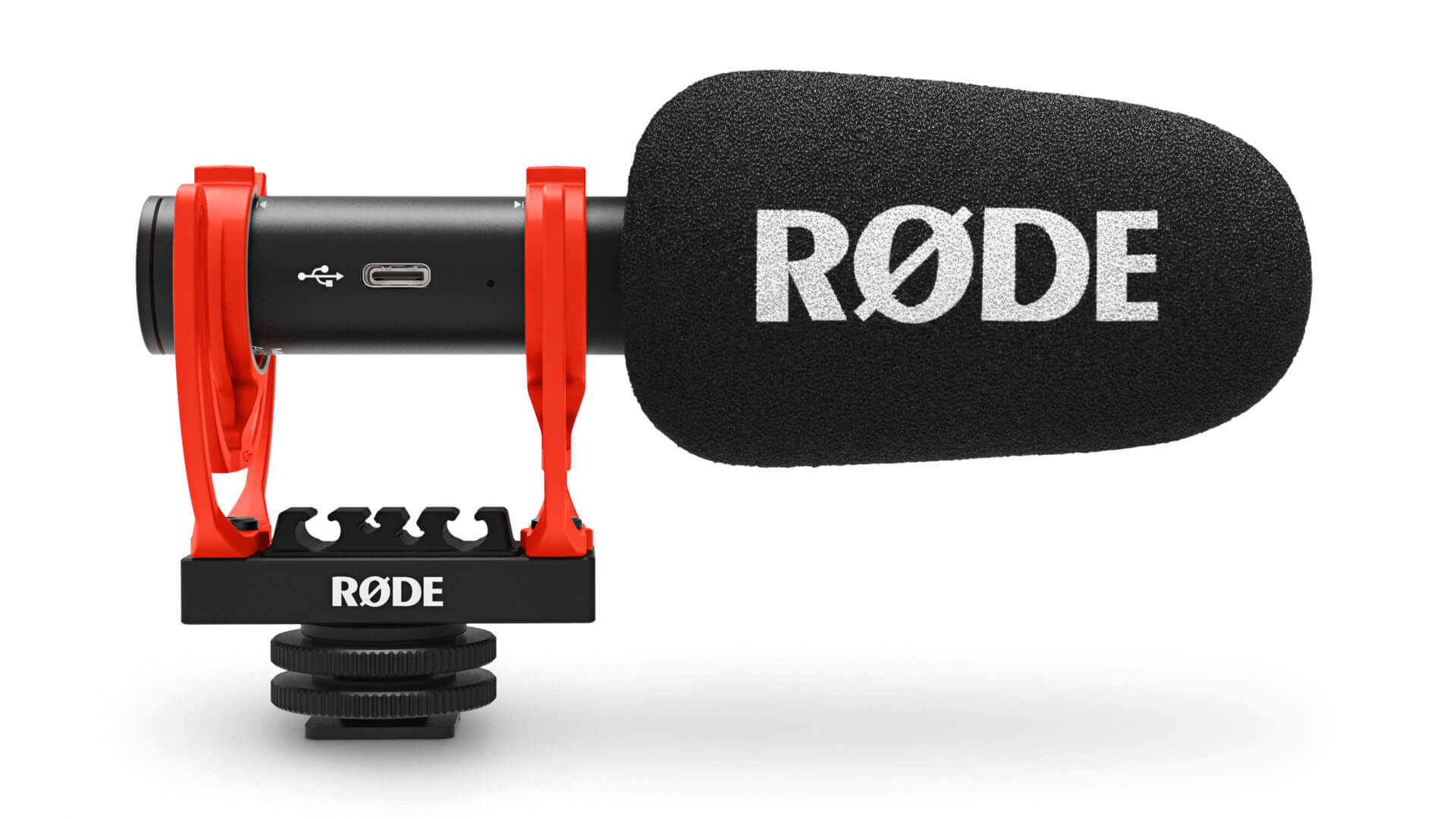 VideoMic GO II on white background