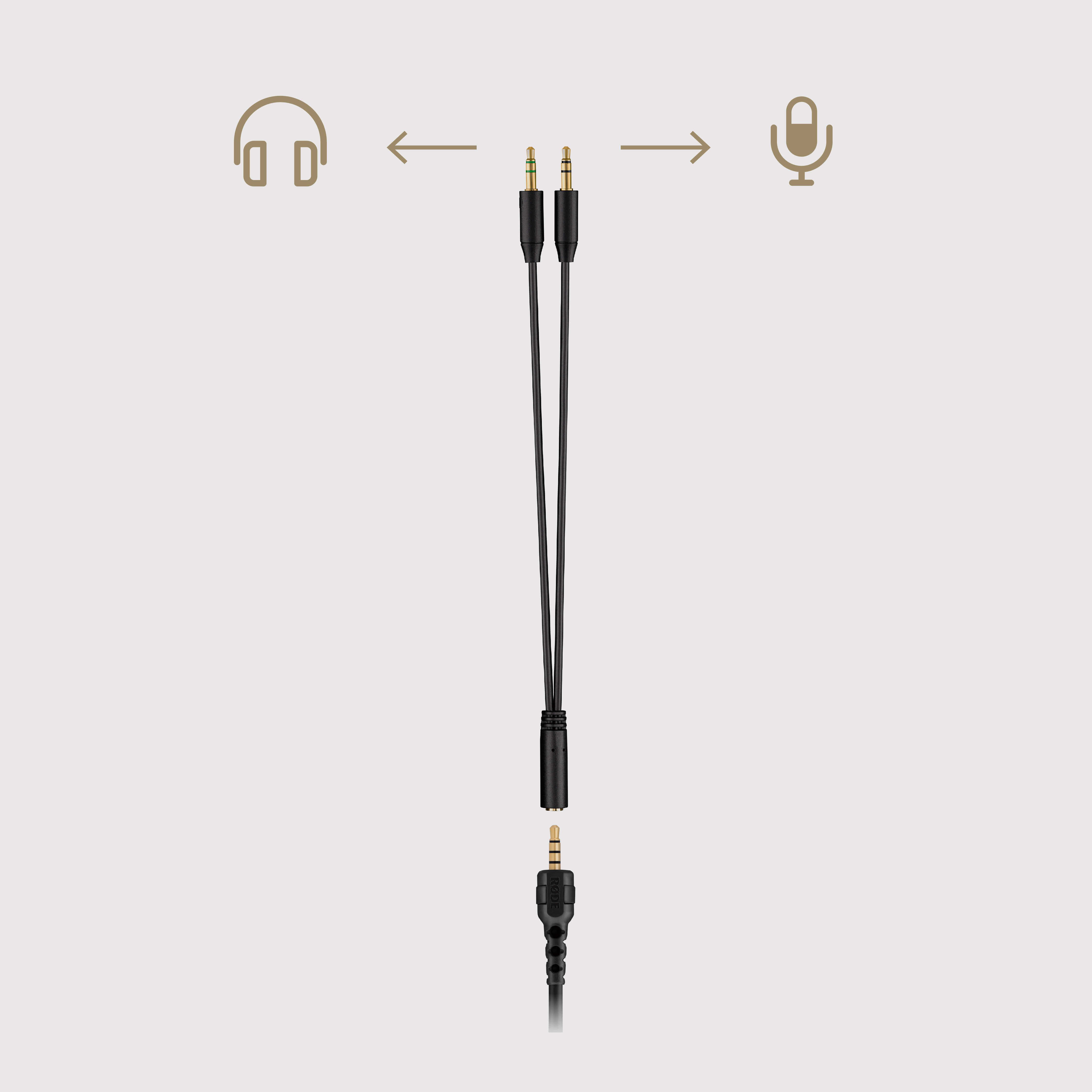 Splitter cable connection diagram