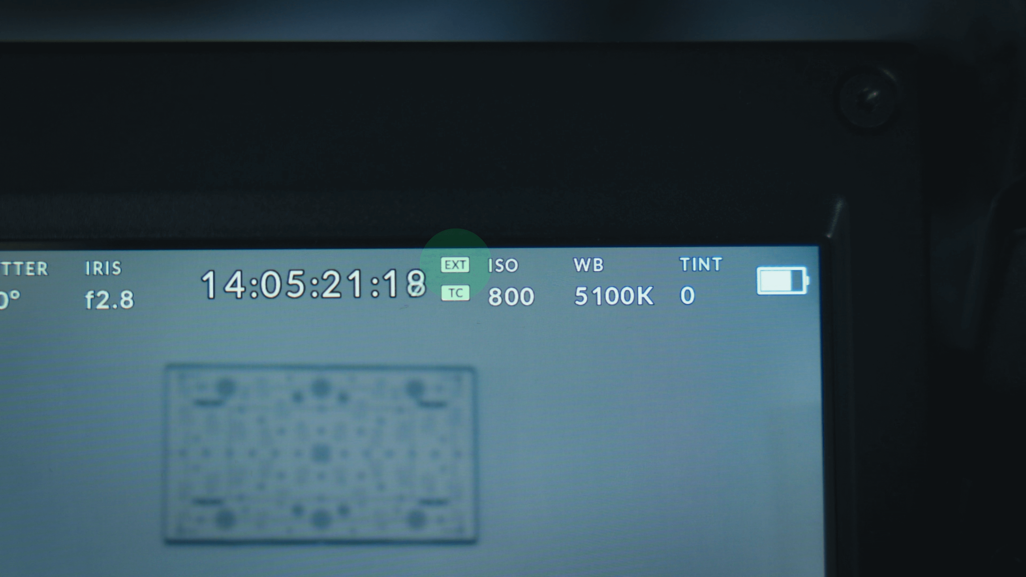 Blackmagic Ursa - EXT message