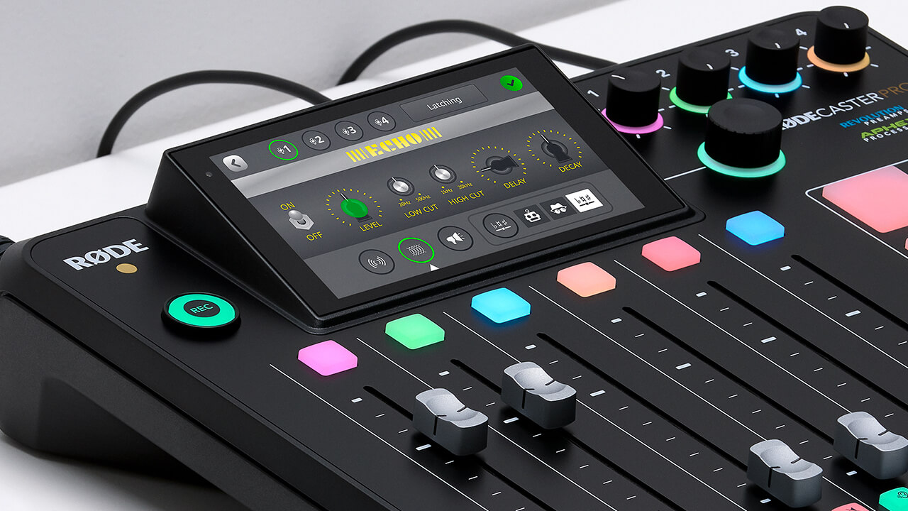 RØDECaster effects and processing controls